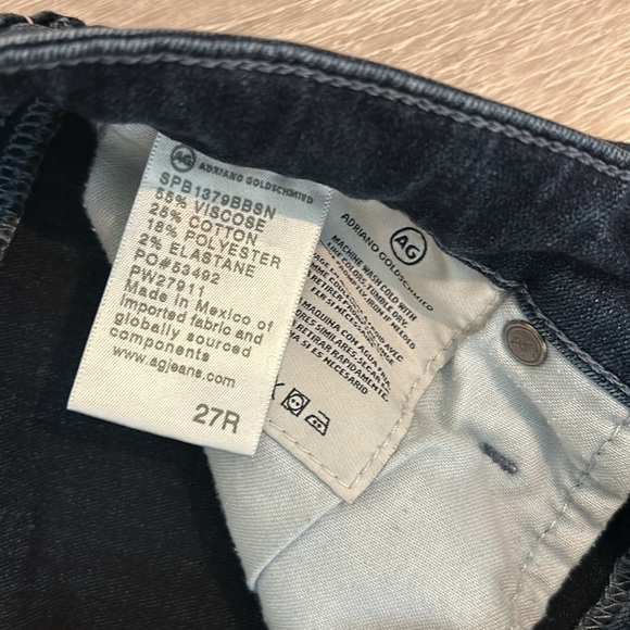 AG Jeans Farrah High Rise Skinny Blue Size 27 Denim - Picture 4 of 5
